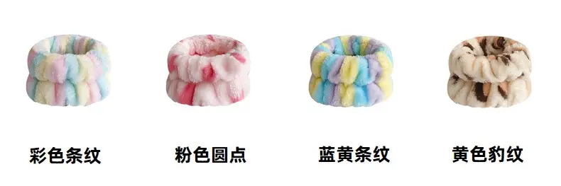 Plush Red White Wristband for Women — feature 22