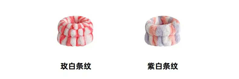 Plush Red White Wristband for Women — feature 23