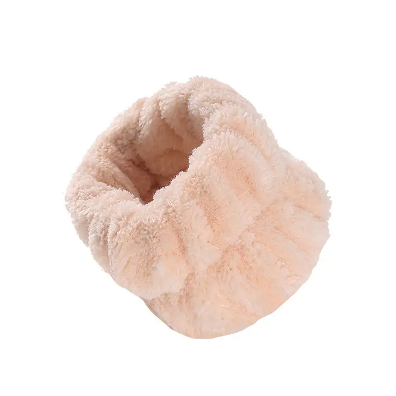 Plush Red White Wristband for Women