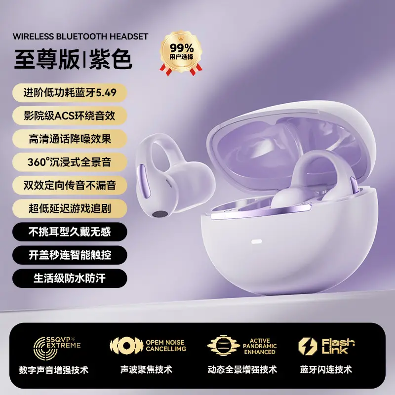 Wireless Bone Conduction Earphones with Cross-Border Design - Image 3