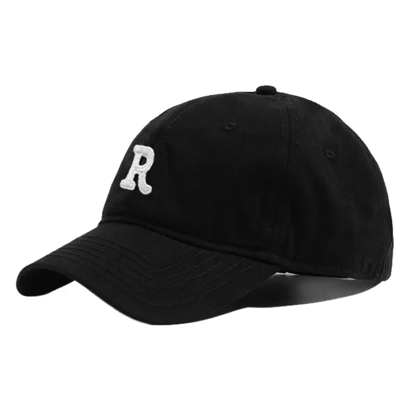 Men Grey Knitted Baseball Cap with Large Brim
