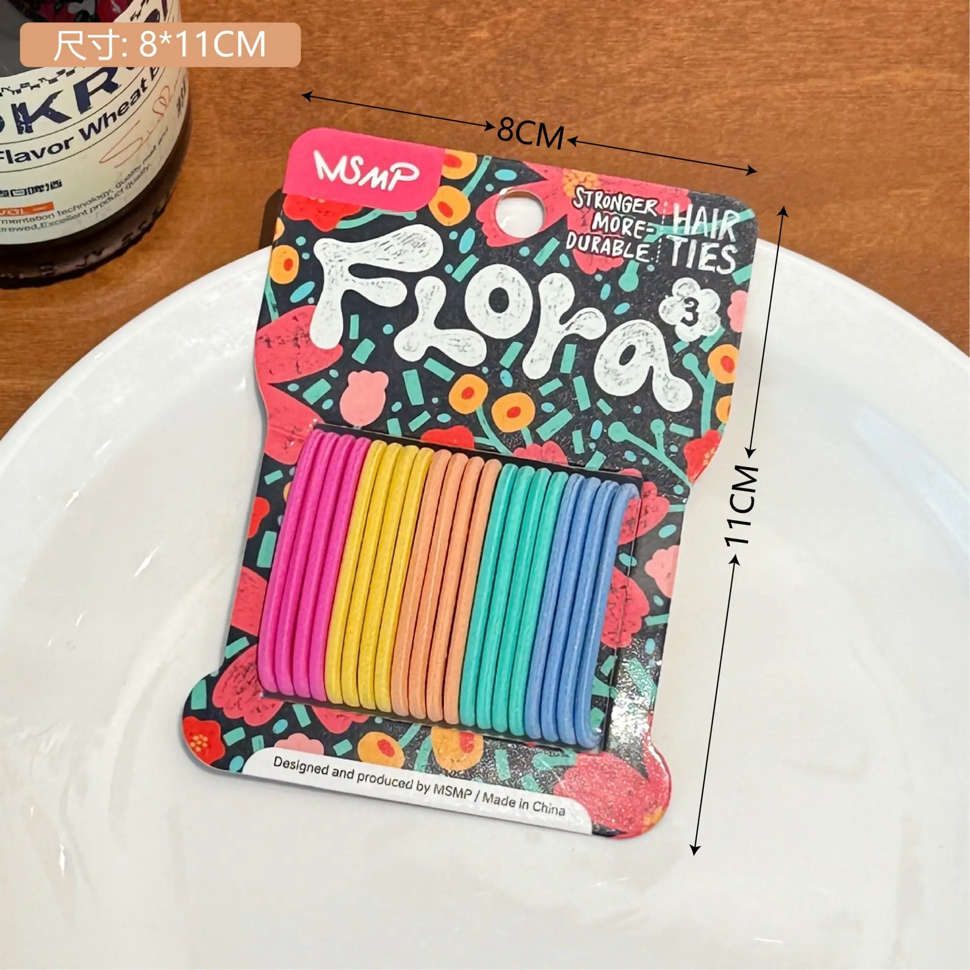 Simple High Elastic Rubber Tendon Hair Ring Macaron Series