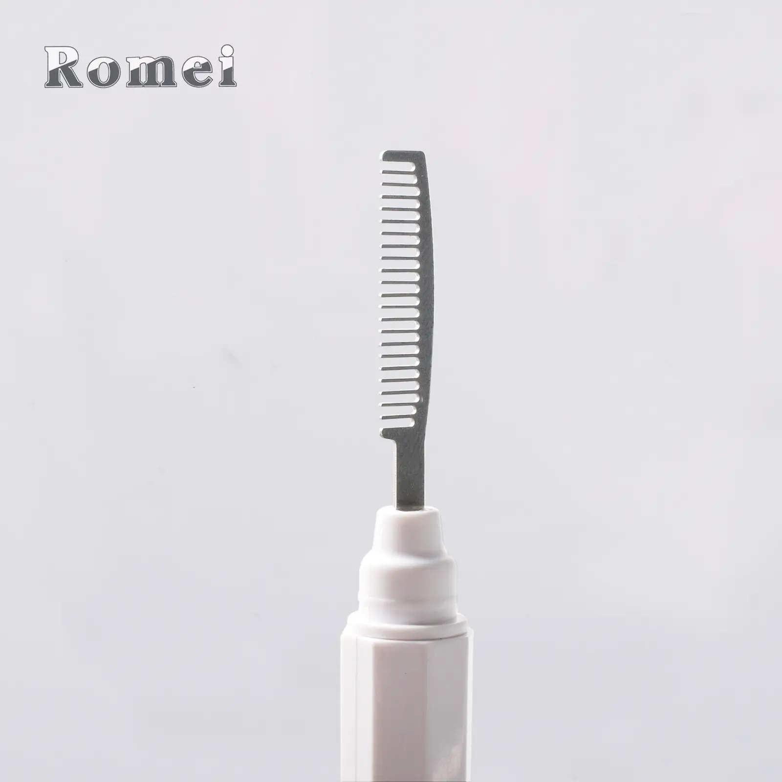 Stainless Steel Mascara Eyelash Comb with Cover - Image 4