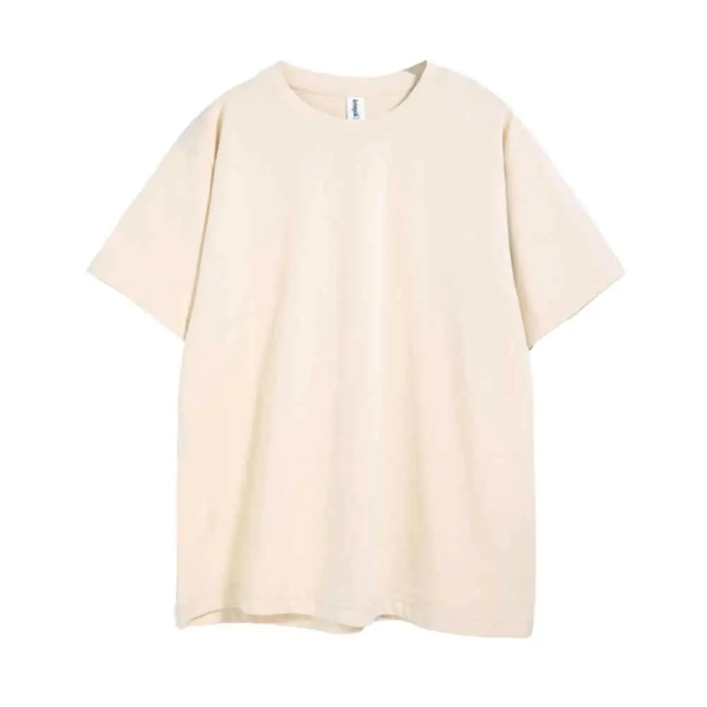Off-Shoulder Loose T-Shirt Men Navy Blue - Image 13