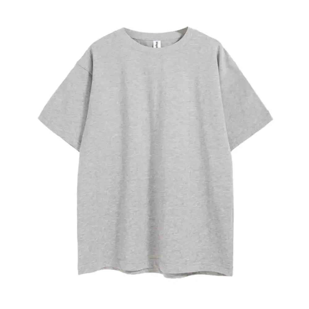 Off-Shoulder Loose T-Shirt Men Navy Blue - Image 17
