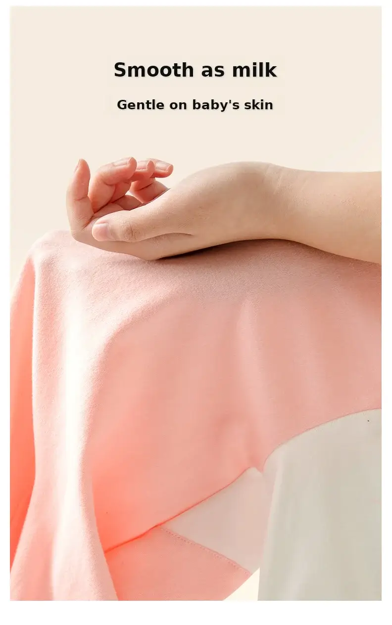 Pure Cotton Baby Jumpsuit Soft Pink Hippie Style — feature 4