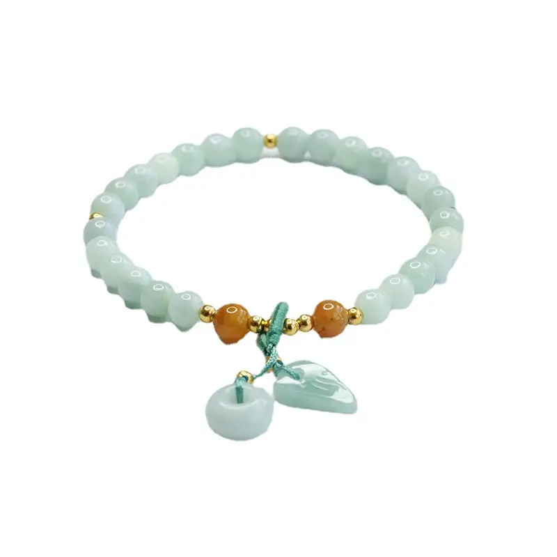 Guan Yu Jade Bracelet Peace Ring Natural Grade - Image 5
