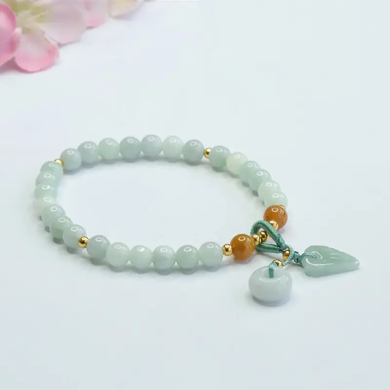 Guan Yu Jade Bracelet Peace Ring Natural Grade — feature 11
