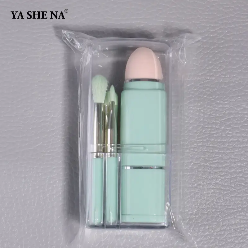 Yasna 8-in-1 Mini Makeup Brush Set for Blush & Eye Details - Image 3