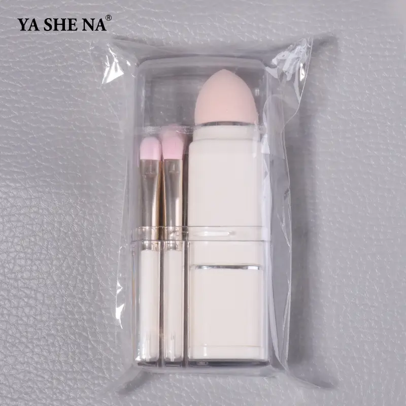 Yasna 8-in-1 Mini Makeup Brush Set for Blush & Eye Details - Image 4