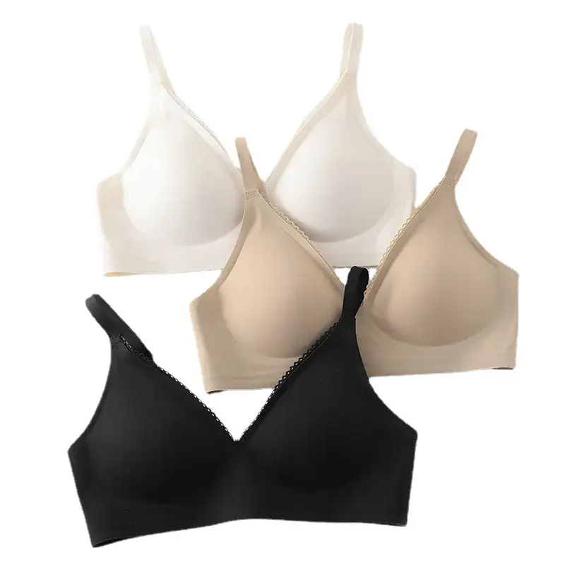 Adjustable Jelly Strip Bra for Women No Steel Rings - Image 10
