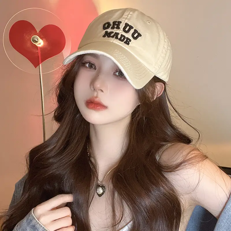 Purple "CHU MADE" Baseball Cap for Women