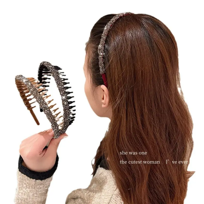 Acrylic Toothed Hair Hoop for Women 2022