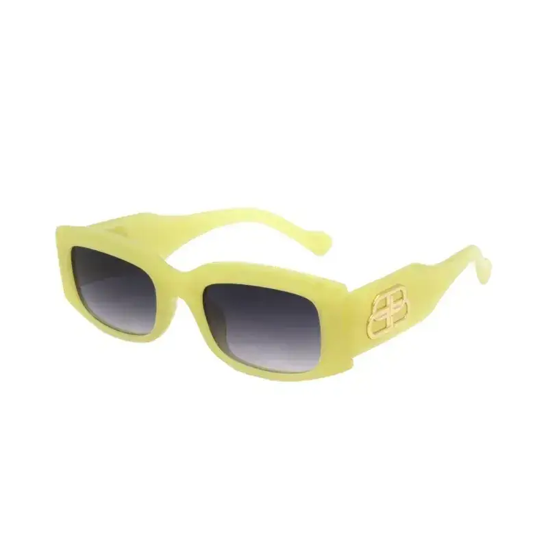 European American Big B Word Thick Frame Sunglasses - Image 4
