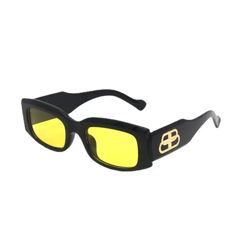 European American Big B Word Thick Frame Sunglasses - Image 5