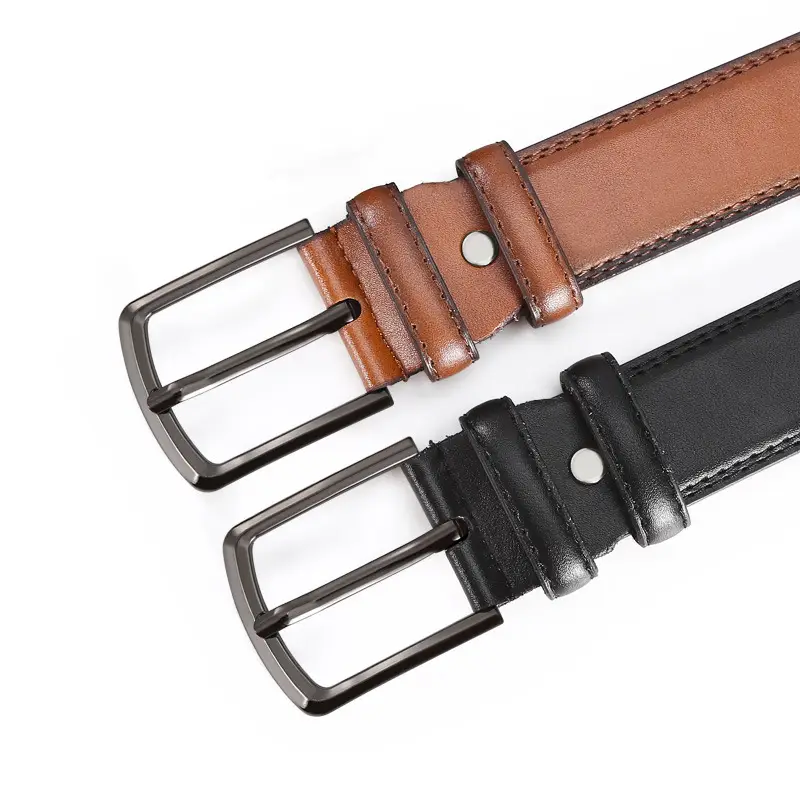 New Men's Black Alloy Belt All Season - Image 5