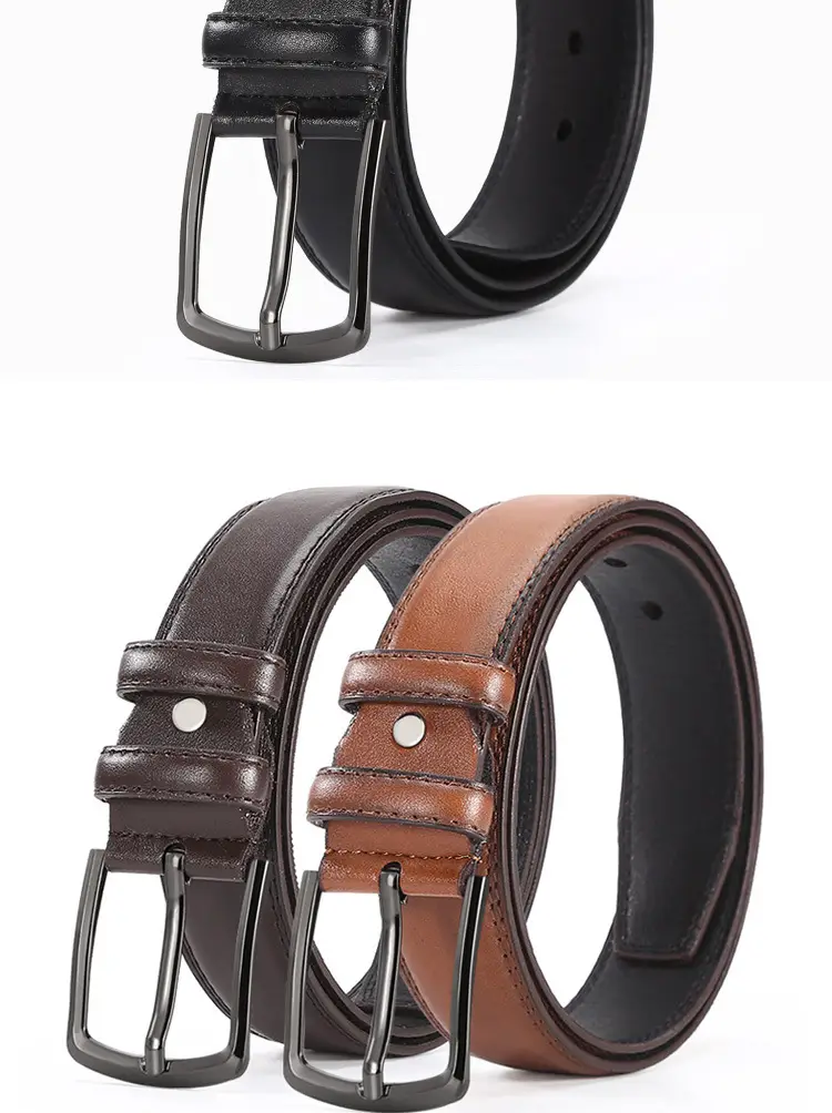New Men's Black Alloy Belt All Season β feature 11