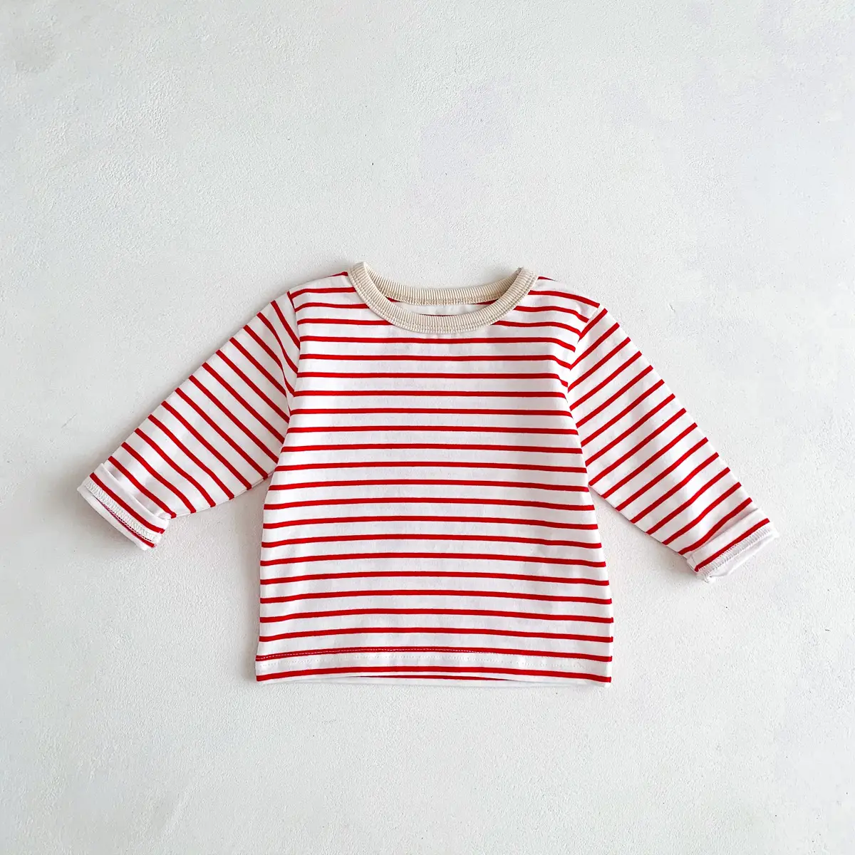 Baby Cotton Striped T-Shirt Boys Autumn Spring — feature 19