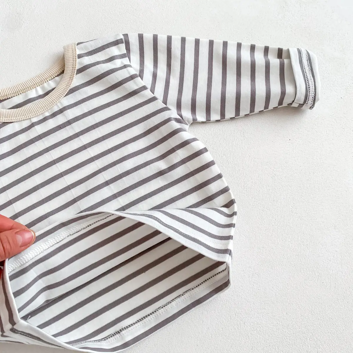 Baby Cotton Striped T-Shirt Boys Autumn Spring — feature 24