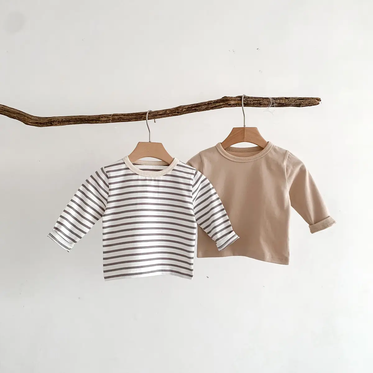 Baby Cotton Striped T-Shirt Boys Autumn Spring — feature 4