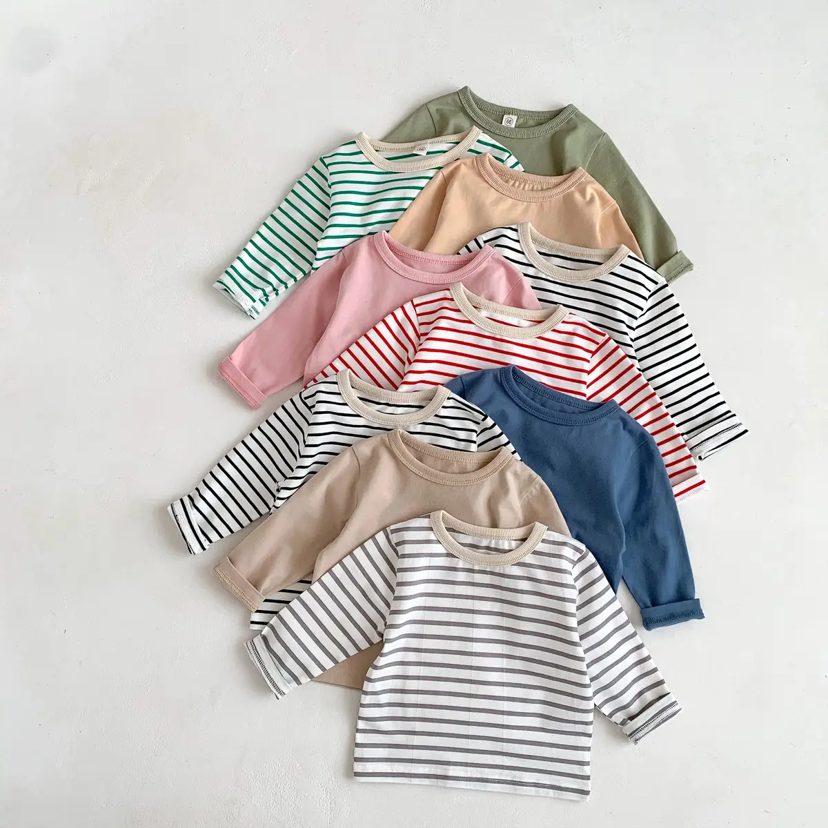 Baby Cotton Striped T-Shirt Boys Autumn Spring — feature 9