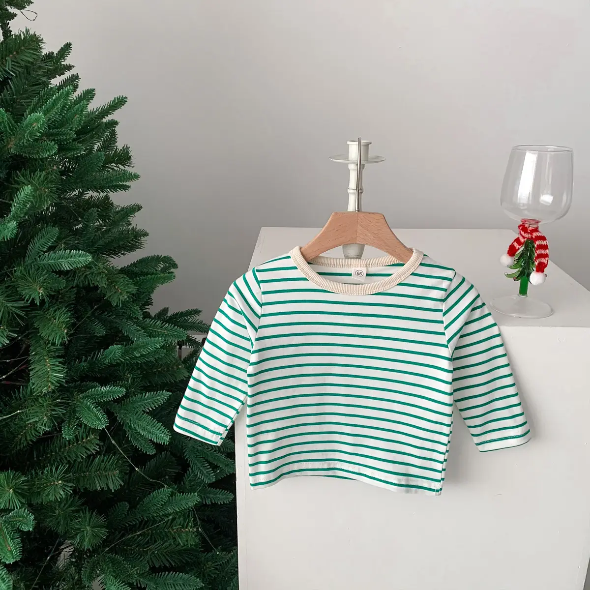 Baby Cotton Striped T-Shirt Boys Autumn Spring