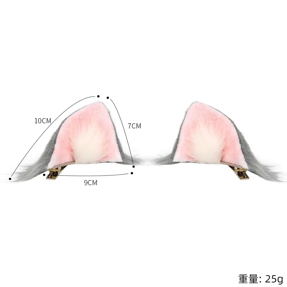 Cat Ear Hairpin Lolita Artificial Cat Ears - Image 5