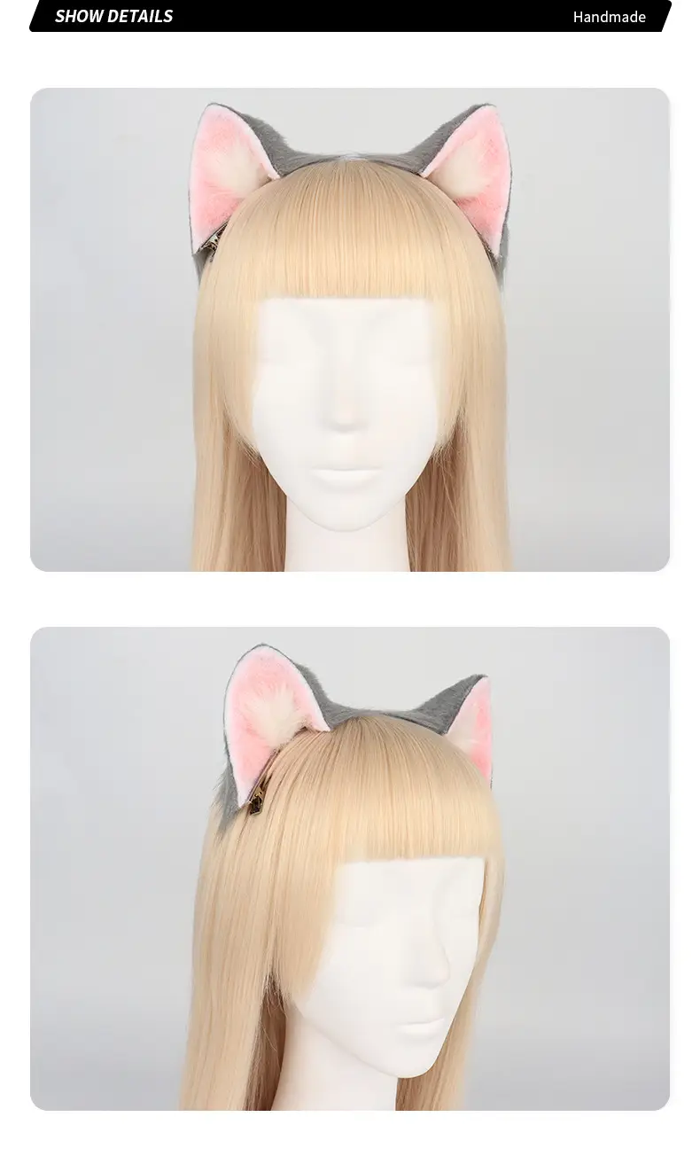 Cat Ear Hairpin Lolita Artificial Cat Ears — feature 17