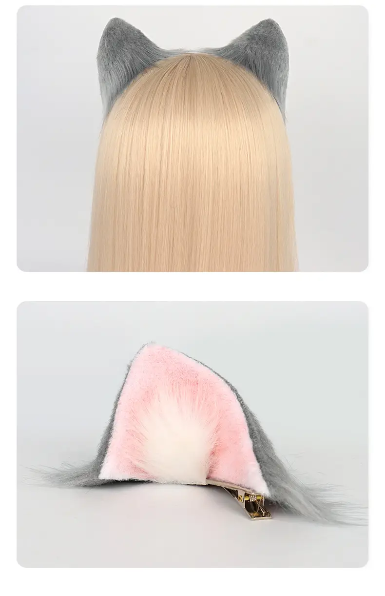 Cat Ear Hairpin Lolita Artificial Cat Ears — feature 18