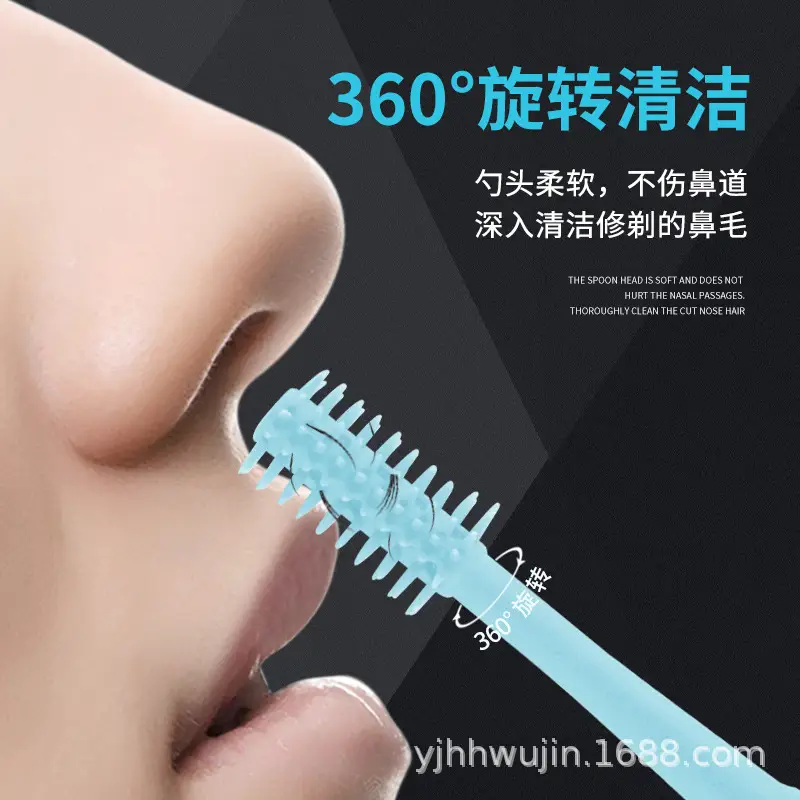 Double-Sided Nose Hair Knife with Soft Rotating Head - Image 34