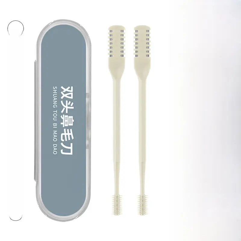 Double-Sided Nose Hair Knife with Soft Rotating Head - Image 13