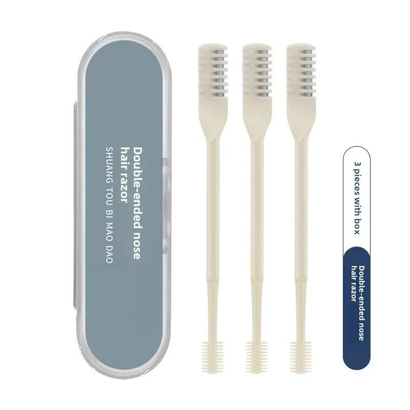 Double-Sided Nose Hair Knife with Soft Rotating Head - Image 30