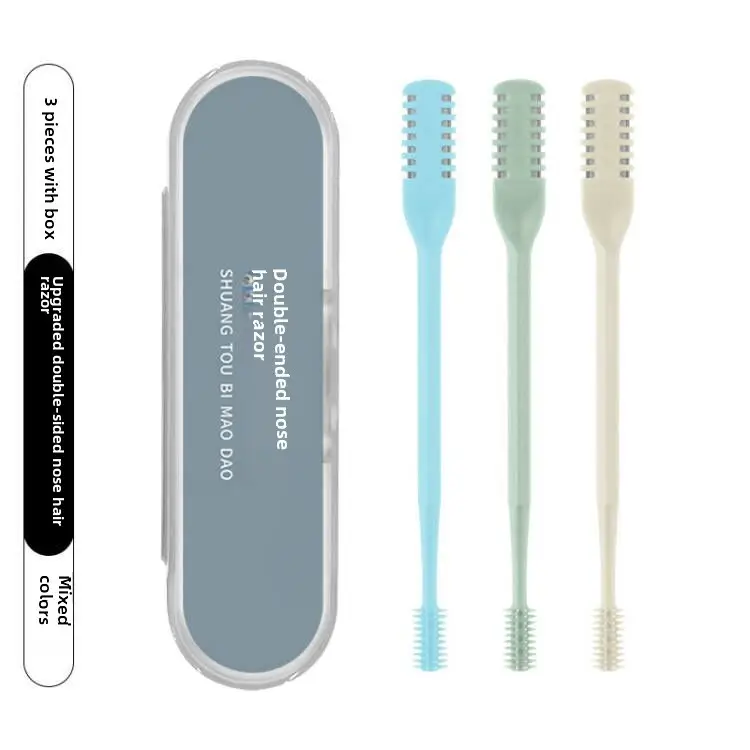 Double-Sided Nose Hair Knife with Soft Rotating Head - Image 31