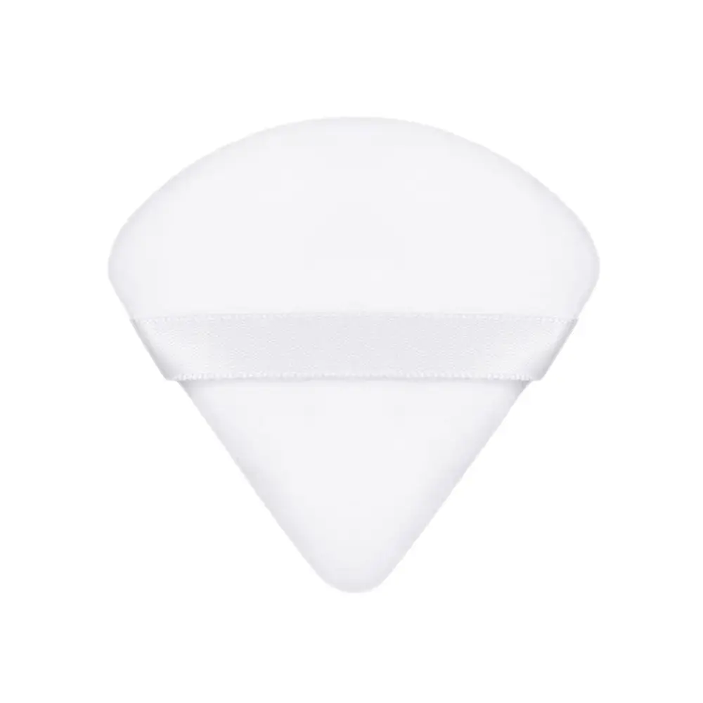 Triangular Makeup Brush Set with Loose Powder Setting Puff - Image 4