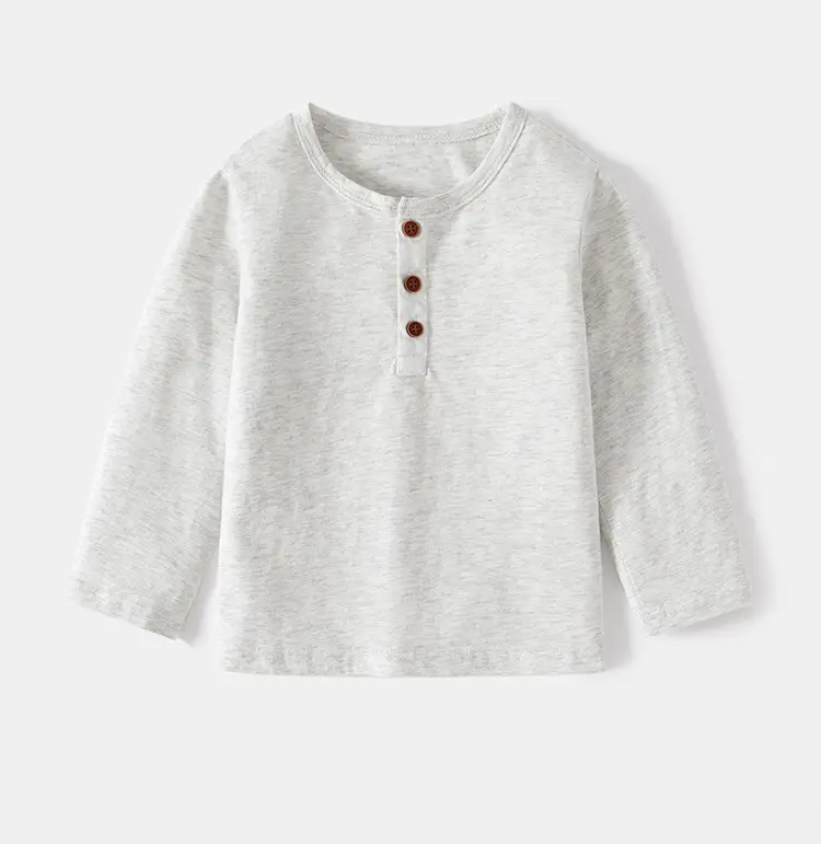 Blue Round Neck Long Sleeve T-Shirt for Boys — feature 10