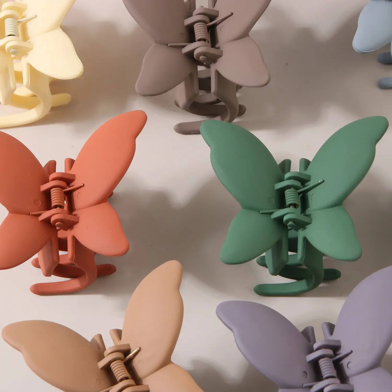 Abs Material Butterfly Hair Clips Set for Women — feature 7