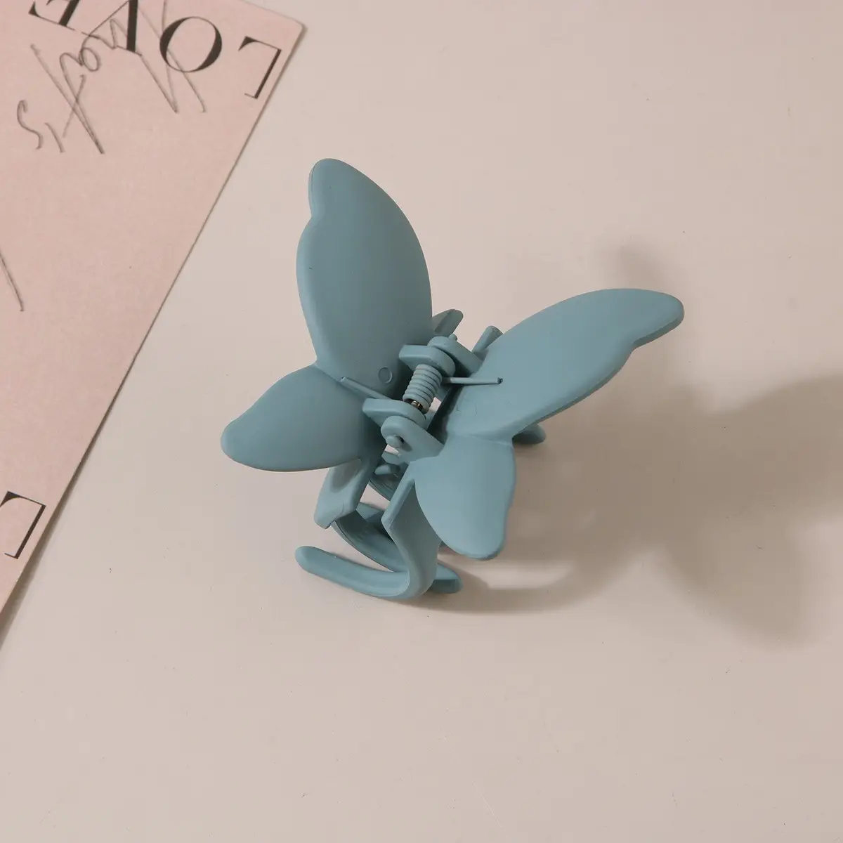 Abs Material Butterfly Hair Clips Set for Women
