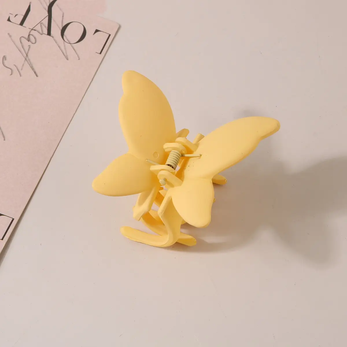 Abs Material Butterfly Hair Clips Set for Women