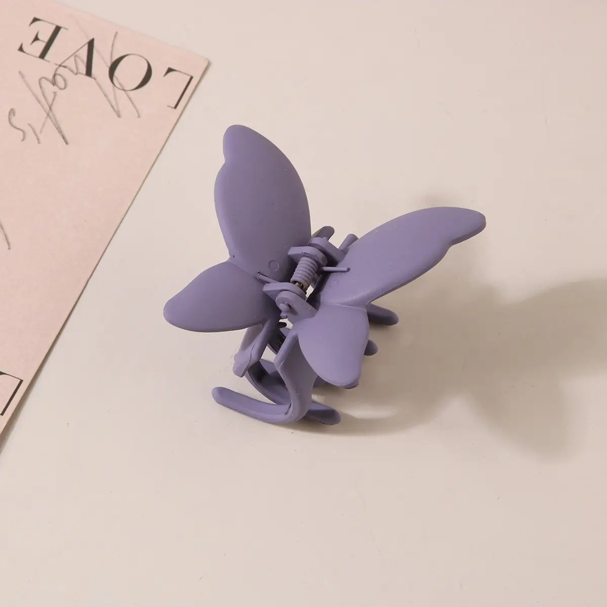 Abs Material Butterfly Hair Clips Set for Women