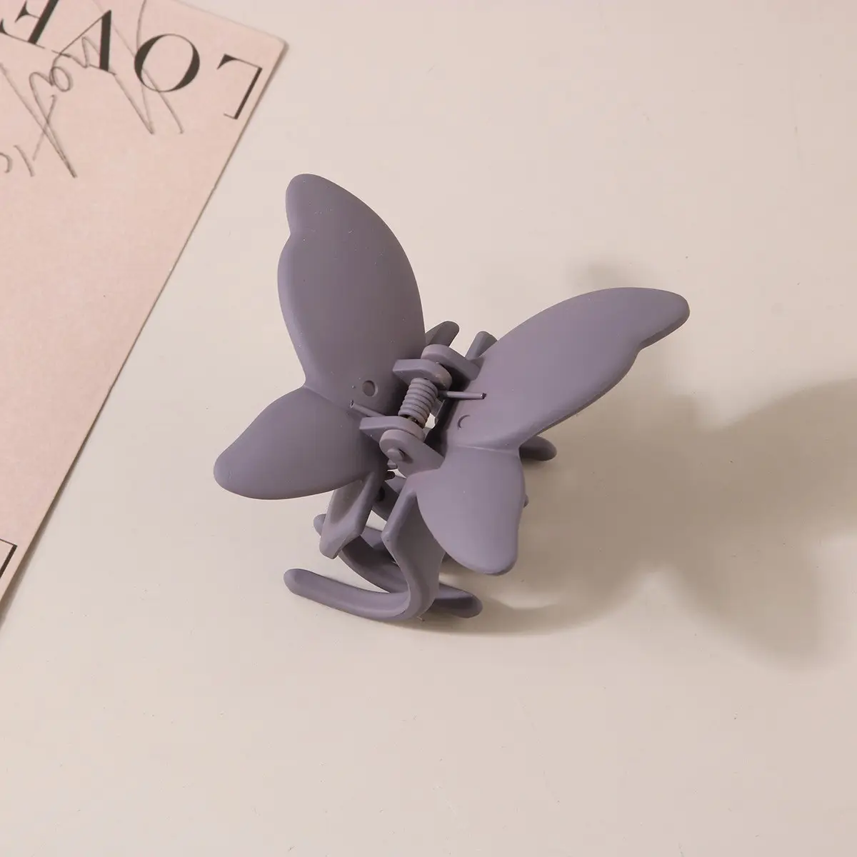 Abs Material Butterfly Hair Clips Set for Women