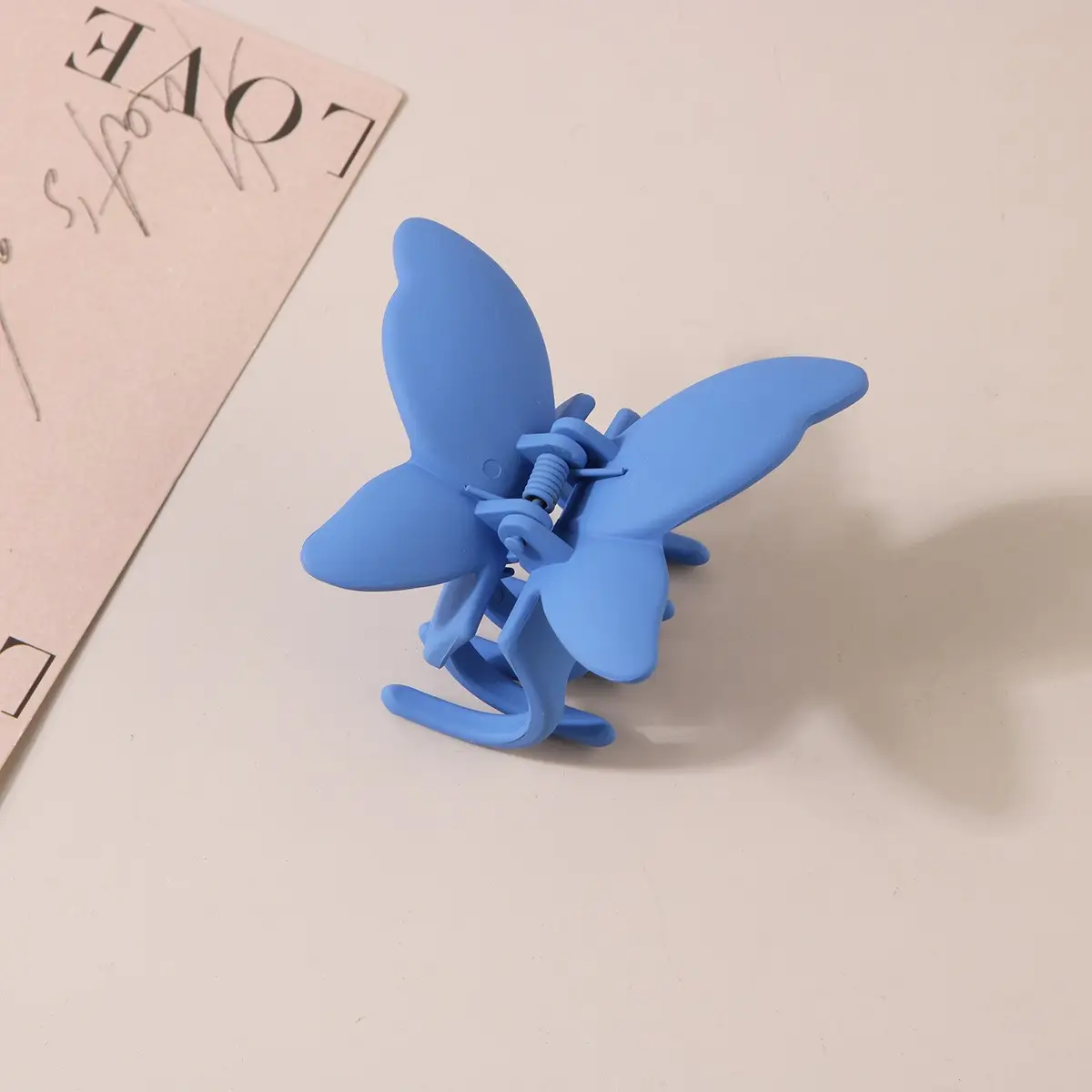 Abs Material Butterfly Hair Clips Set for Women