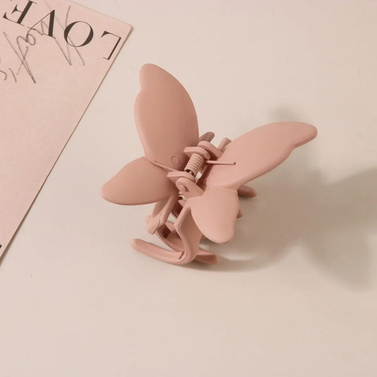 Abs Material Butterfly Hair Clips Set for Women