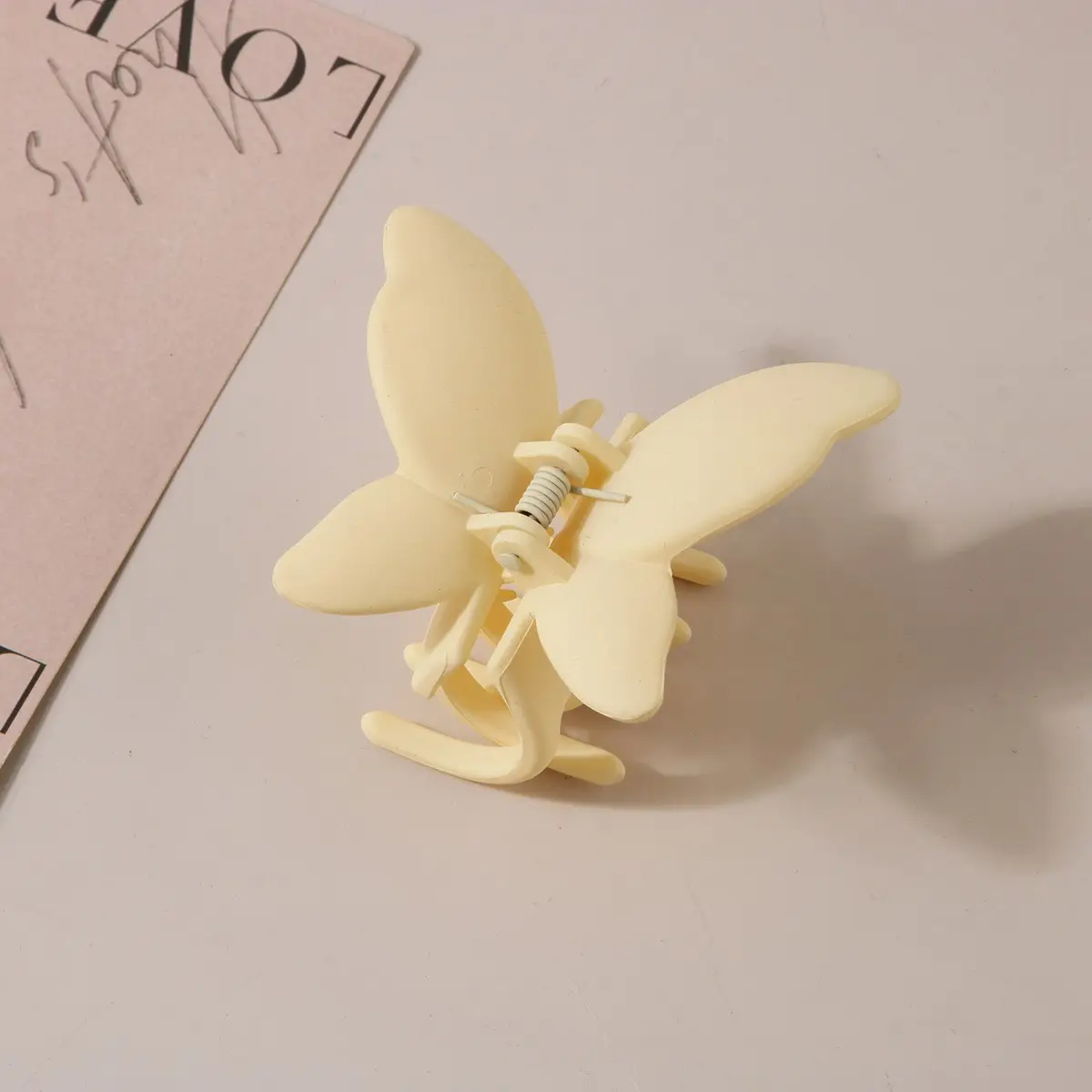 Abs Material Butterfly Hair Clips Set for Women