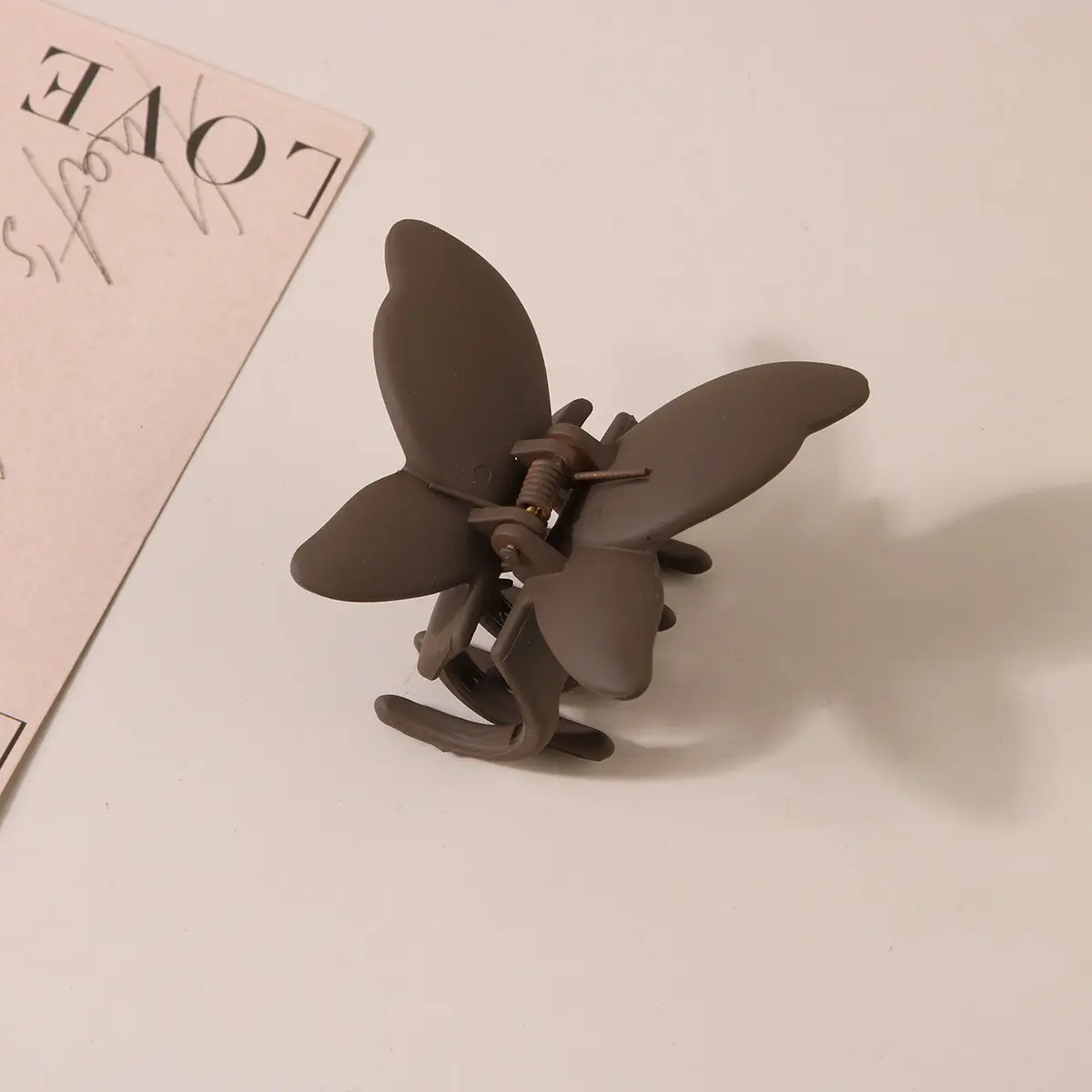 Abs Material Butterfly Hair Clips Set for Women