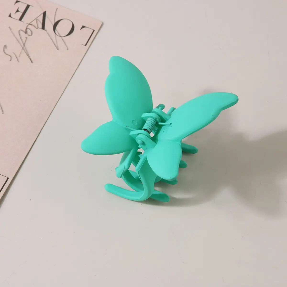 Abs Material Butterfly Hair Clips Set for Women