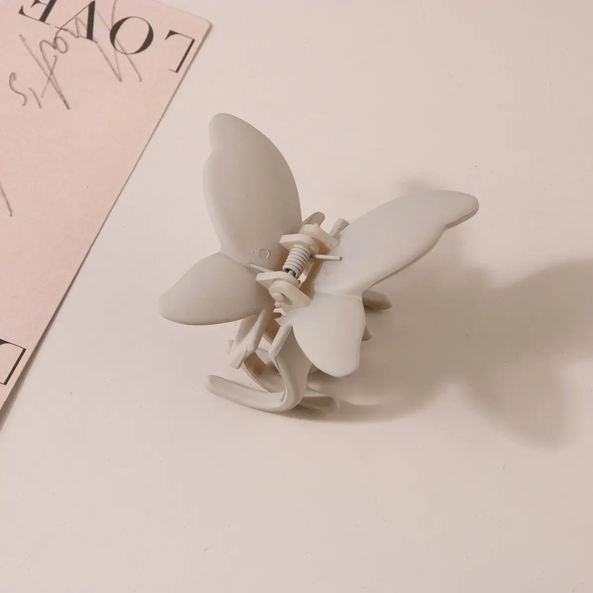 Abs Material Butterfly Hair Clips Set for Women