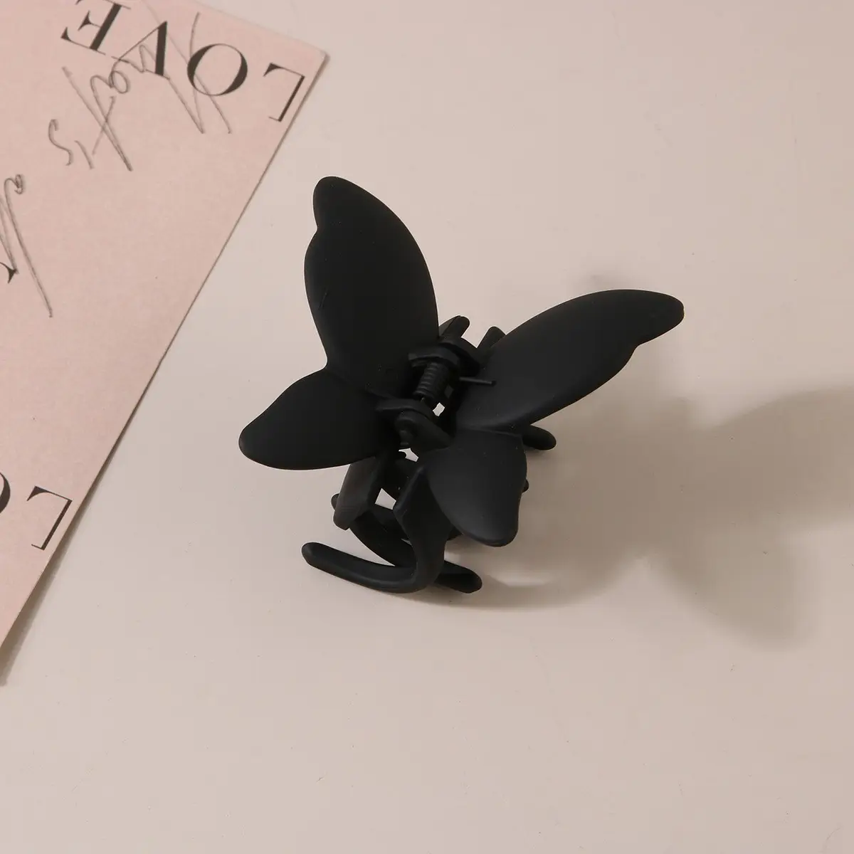 Abs Material Butterfly Hair Clips Set for Women