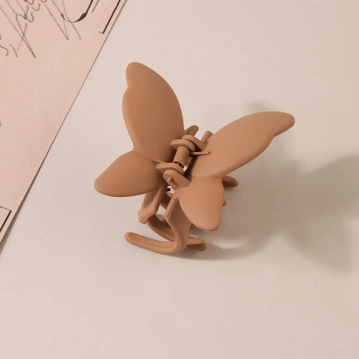 Abs Material Butterfly Hair Clips Set for Women