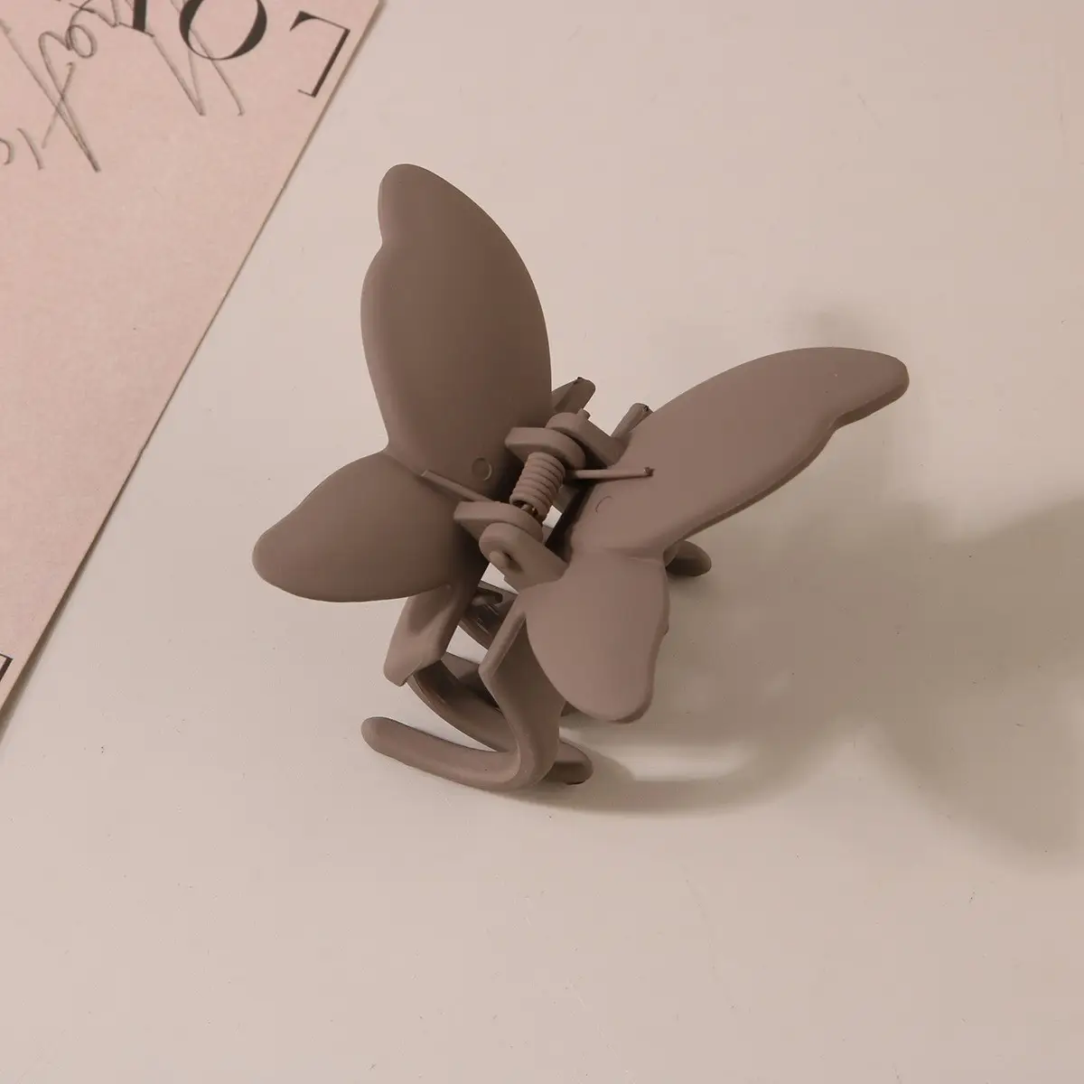 Abs Material Butterfly Hair Clips Set for Women