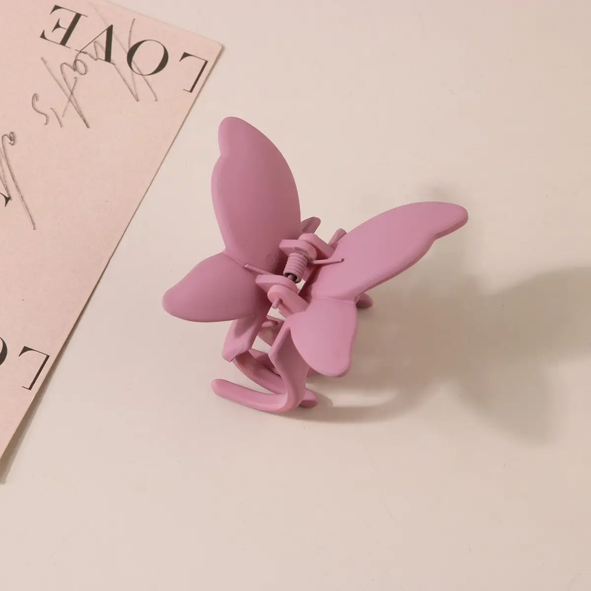 Abs Material Butterfly Hair Clips Set for Women